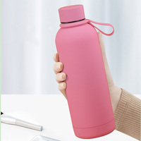 Logo personnalisé 350/500/750/1000 ml Bouteilles d'eau isolées sous vide en acier inoxydable à double paroi pour la rentrée des classes pour les sports de plein air