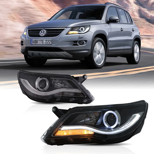 Conjunto de Faro Delantero LED para <span class=keywords><strong>Volkswagen</strong></span> VW Tiguan TSI 2009 2010 2011 2.0t 4Motion Mejora de Faro - Product Image 1