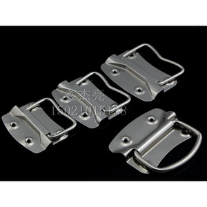 ด้ามจับโลหะ 100 มม. เหล็กชุบนิกเกิล ทนทานสำหรับกล่อง - Product Image 4