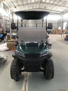 Voiturette de golf électrique pour 4 personnes de haute qualité 2 + 2 Garden Dune Design Hotel Supplier Buggy électrique Vente de Chine Fabrication - Product Image 2