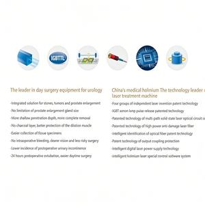 Láser de Holmio Patentado IGBT y de 4 Fuentes para HOLEP con Pulso de 800μs - Tecnología Avanzada de Láser de Holmio - Product Image 2