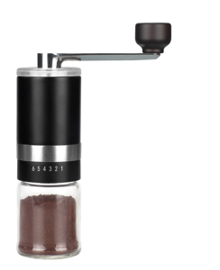 Handkurbel kunden spezifisch 6 Präzision Grobheit Einstellung Kaffeebohnen mühle Manuelle Kaffeebohnen mühle Manuelle Kaffee maschine - Product Image 5