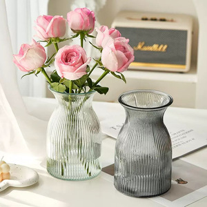 <span class=keywords><strong>Vaso</strong></span> di fiori in stile Ins di alta qualità fiore <span class=keywords><strong>rosa</strong></span> giglio <span class=keywords><strong>vaso</strong></span> di vetro modello verticale europeo - Product Image 2