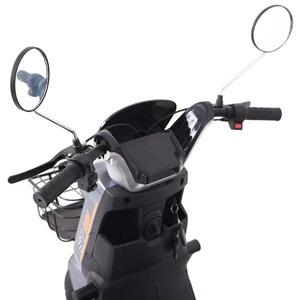 Vélo Électrique Urbain Adulte <span class=keywords><strong>Pas</strong></span> <span class=keywords><strong>Cher</strong></span> en Gros, E-Bike 14 Pouces Pneus Larges, Moteur Brushless 72/60V 500W, Double <span class=keywords><strong>Suspension</strong></span>, Panier, Pédales - Product Image 3