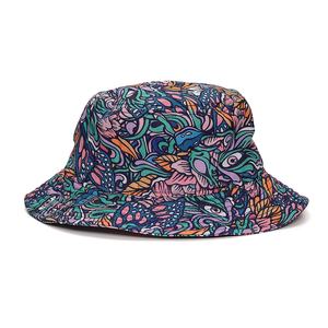 Chapeau Bob en Coton Personnalisable avec Impression Florale, Casquette de Camping et de Golf, Patch Logo Brodé, Vente en Gros - Product Image 2