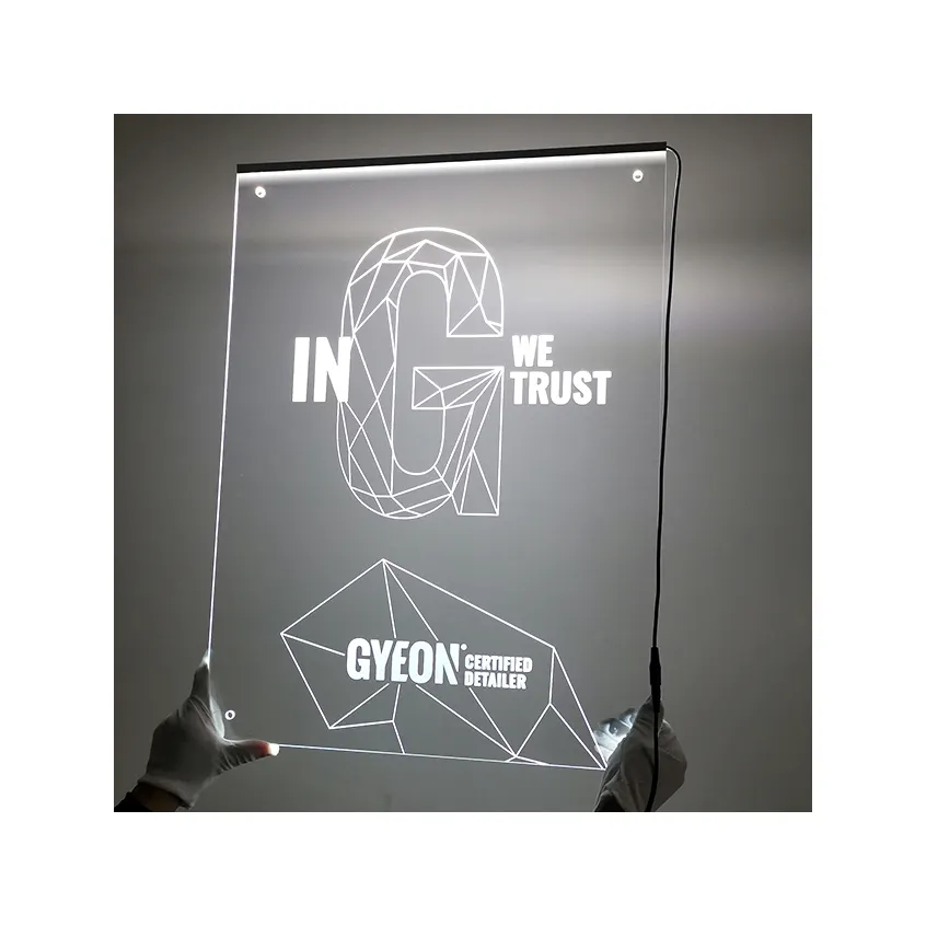 Fabrikanten Directe Verkoop Led Letterborden Aangepaste Verlichte Borden Nieuwe Lichtgevende Acryl Lichtgevende Bord