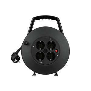 REV Ritter caja de cable 5m 4f enchufe negro de la red de color negro - Product Image 2