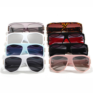 Lunettes de soleil Superhot Eyewear 21668, mode luxe, pour hommes et femmes, UV400, surdimensionnées - Product Image 4