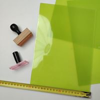 Plaque de résine photopolymère en gros, plaques d'impression polymères UV lavables à l'eau pour tampons auto-encreurs