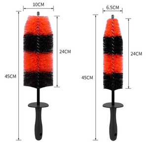 <span class=keywords><strong>Brosse</strong></span> de nettoyage de <span class=keywords><strong>jantes</strong></span> de pneu de roue de voiture automatique rouge Offre Spéciale <span class=keywords><strong>pour</strong></span> le nettoyage de voiture - Product Image 2