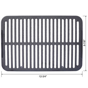 Barbecue portable en fonte émaillée Fudajo, ovale, durable, pour usage extérieur et jardin. - Product Image 3