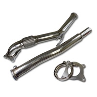 Kit de tube d'échappement universel avec silencieux Turbo, en acier inoxydable, pour Audi A3(2006 — 2011)/TT Seat Altea/Leon/Toledo