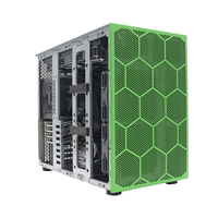 Station de travail AI 4GPU à refroidissement liquide, entièrement refroidie par liquide (GPU+CPU), alimentation EATX/3000W, 8 emplacements PCIe, baies HDD pour Cloud/AI/HPC