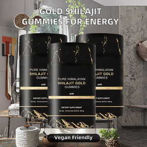 Gummies OEM à Marque Blanche Naturelles au Shilajit et Ashwagandha pour le Soutien Immunitaire, l'Énergie et la Prise en Charge des Minéraux Multiples et de l'Acide Fulvique - Product Image 2