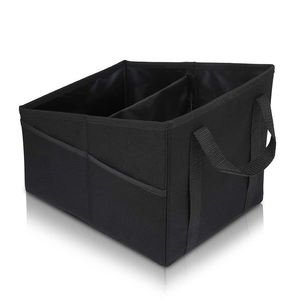 Organizador de asiento de coche de poliéster 600D multiusos con portavasos y caja de almacenamiento <span class=keywords><strong>para</strong></span> asientos delanteros y traseros de pasajeros camiones furgonetas - Product Image 5