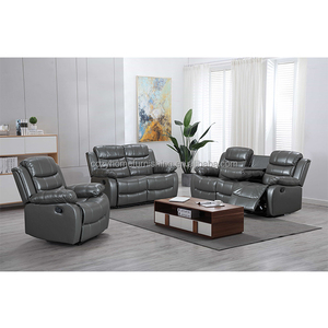 OEM Microfiber Fabric Manual <strong>Recliner</strong> <strong>Chair</strong> Multimotion Modern Design Sofa with High Load Capacity Wood Frame for Living Room - Product Image 5