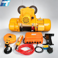 Palans électriques à câble de 1,2 tonnes CD1 MD1 380V triphasé, hauteur de levage 6-12m, IP54 IP55, pour atelier, usine, levage de matériaux