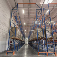 Système de rayonnage robuste pour entrepôt, capacité de 3000 kg, étagères de stockage en métal, rayonnage à palettes en acier avec certification CE