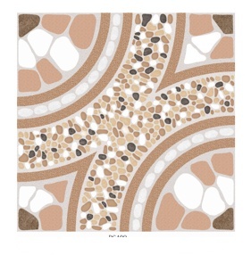 Carrelage en céramique mosaïque <span class=keywords><strong>de</strong></span> marbre beige emboîtable 400x400mm, antidérapant, auto-adhésif, moderne pour sol <span class=keywords><strong>de</strong></span> salle <span class=keywords><strong>de</strong></span> bain - Product Image 6