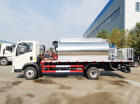 Truk Distributor Aspal Baru XLS305A dengan Lebar Penyemprotan Maksimal 3.5m dan Tangki Aspal 3.8cbm