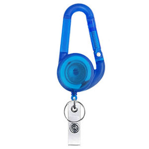 Llavero y Mosquetón Promocional al por Mayor RTS, Portacredencial Telescópico Negro con Hebilla para Coche y Oficina, Portacredencial <span class=keywords><strong>YoYo</strong></span> - Product Image 3