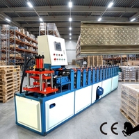 Machine automatique de fabrication de portes à enroulement, nouveau design, en promotion, pour la formage de rouleaux de portes à enroulement