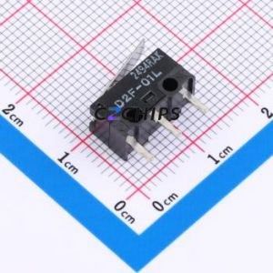 D2F-01L Limit Switch Through hole Component (THT) Switch Single Pole Double Throw 100mA 30V - Product Image 1