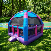 Château gonflable commercial sur mesure, modèle Princesse Bongo, grande taille, en PVC, capacité maximale 500 personnes
