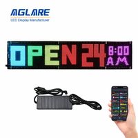 Paneles de Matriz Led Flexibles con Diseño Programable y Control por APP con Ojos, Pantalla Led Publicitaria para Coche
