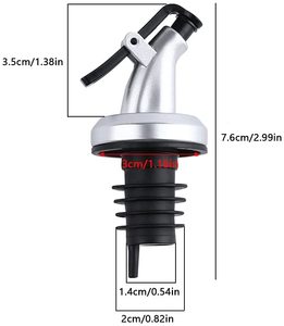 Tapón Dosificador para Botellas de Aceite de Oliva, Boquilla Antigoteo, Dispensador de <span class=keywords><strong>Vino</strong></span> para Aceite, Vinagre, Aderezos y <span class=keywords><strong>Vino</strong></span> - Product Image 2