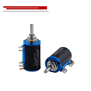NOVO NOVO WXD3-13-2W Série Precisão Potenciômetro Multi-turn WXD3-13-2W 10K <span class=keywords><strong>22K</strong></span> 33K 47K 100K Fio-ferida Tipo Rotativo Deslizante - Product Image 2