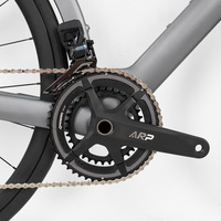 R10pro-ET Sepeda Balap Aluminium Roda 2*12 Speed Rem Cakram Hidrolik Elektronik Nirkabel Pedal Biasa Sepeda Gravel Balap
