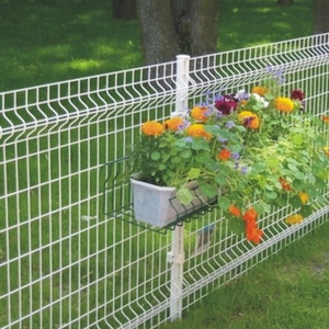 Panneau de clôture en treillis soudé 3D en V galvanisé et recouvert de PVC, anti-escalade, pour périmètre de sécurité - Product Image 5