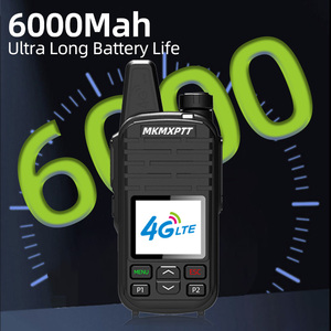 Mkmxptt zello 4gpoc mạng phát thanh 5000km toàn cầu Walkie Talkie với thẻ Sim Long Range Mạng công cộng hai cách phát thanh vô tuyến di động - Product Image 3