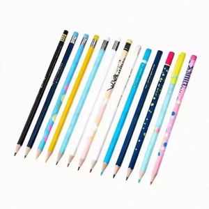 ดินสอไม้ดำคุณภาพสูง OEM ขายส่ง รับทำโลโก้ตามสั่ง พร้อมยางลบ สำหรับใช้เป็นของขวัญส่งเสริมการขาย - Product Image 5