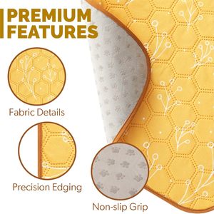 Custom Super Absorbent Reusable Waterproof Washable <strong>Pee</strong> <strong>Pads</strong> for Dogs Puppy <strong>Pads</strong> Pet Training <strong>Pads</strong> - Product Image 2