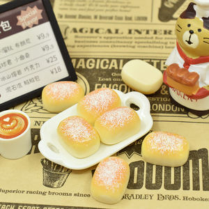 Miniature Noix De Coco Pain Résine Flatback Cabochon Pour DIY Scrapbook Crème Colle Ornement Slime Filler Live Streaming Produits Chauds - Product Image 5