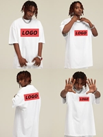 T-shirt Homme Personnalisé Style Décontracté Vente Chaude Qualité Supérieure Coupe Classique 100% Coton Confortable Respirant Imprimé