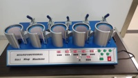Nouvelle presse à chaud semi-automatique MingYang MY-MHP-5 11oz pour tasses en céramique, applications 5-en-1, sublimation, 110V/220V