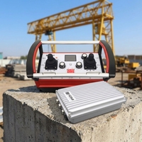 Mando hidráulico , válvula direccional de 4 palancas, kits de control remoto inteligente de radio de grúa de camión