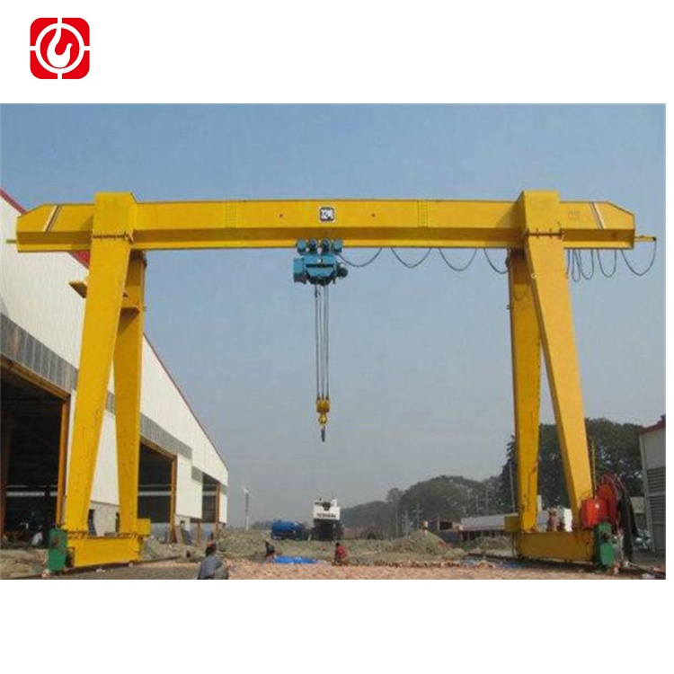 Распродажа, тележка с дистанционным управлением для мобильной мастерской, однобалочный козловой кран с электрическим канатным подъемником
