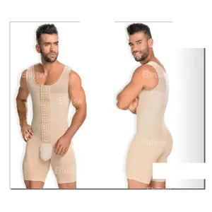 <span class=keywords><strong>FAJAS</strong></span> 0061 MINCEUR CORPS SHAPER pour HOMMES POWERNET Taille Haute Hip Enhancer Ceinture Butt Lifter Post Chirurgie Colombien <span class=keywords><strong>Fajas</strong></span> Ventre - Product Image 1