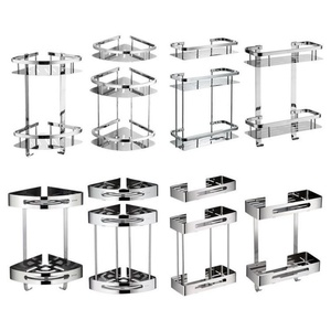 Organizzatore per <span class=keywords><strong>Shampoo</strong></span> da Bagno in Acciaio Inox YOTO, <span class=keywords><strong>Mensola</strong></span> Multifunzionale Adesiva Senza Chiodi per Bagno - Product Image 6