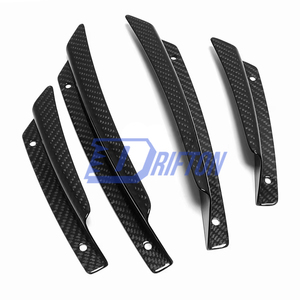 Canards de pare-chocs avant en fibre de carbone sèche de haute qualité pour Chevrolet Corvette C8 Stingray Z51, kits de mise à niveau 2020-2026 - Product Image 4