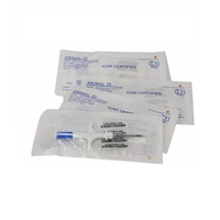 Microchip de Identificación para Mascotas HECERE, Transpondedor RFID EM4305 de 2.12*12mm y 134.2kHz, Mini Etiqueta Impermeable con Certificación ICAR
