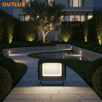 Projecteur LED 200W IP65 étanche pour extérieur, haute luminosité, montage mural en aluminium pour jardin, paysage, entrepôt