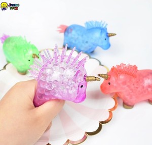 Jouets à presser JITENG Unicorn, remplis de billes d'eau, anti-stress, sensoriels, jouets moelleux - Product Image 5