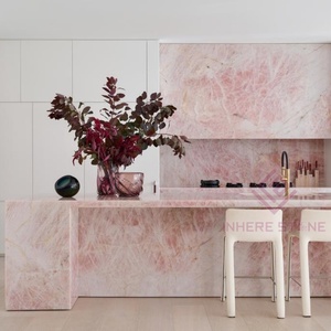 Di lusso <span class=keywords><strong>verde</strong></span> giada onice marmo <span class=keywords><strong>cucina</strong></span> isola controsoffitto traslucido pietra naturale <span class=keywords><strong>tavolo</strong></span> da Bar per la casa moderna Villa - Product Image 5