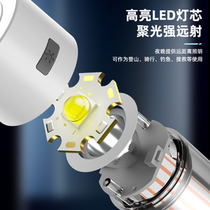<b>LED</b> <b>Camping</b> <b>Lantern</b> 10W USB Rechargeable Type C Magnetic Light For Outdoor <b>Camping</b> Tent Use - Product Image 2
