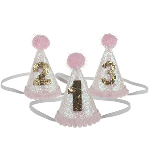 Fascia per Capelli Personalizzata con Fiocchi per Compleanno, per Bambine di 1/2/3 Anni, Accessori per Capelli per Bambini - Product Image 2